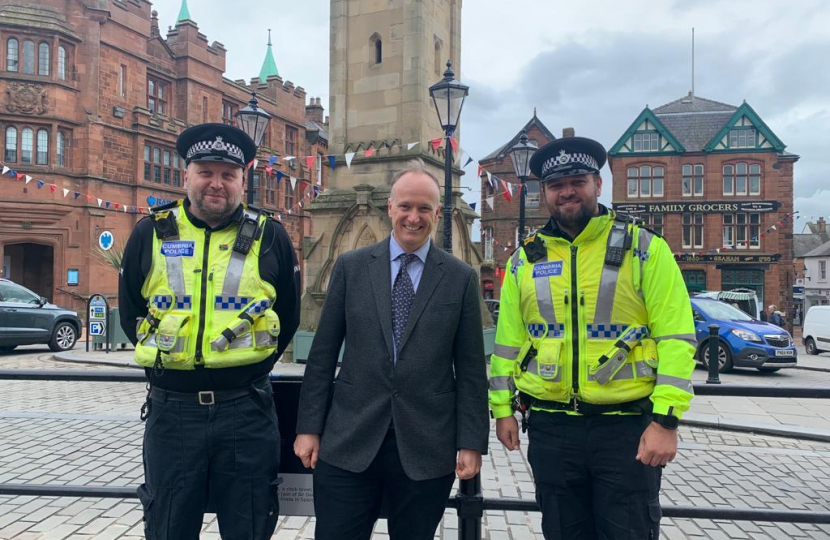 NH with Police in Penrith