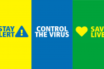 graphic: stay alert, control the virus, save lives