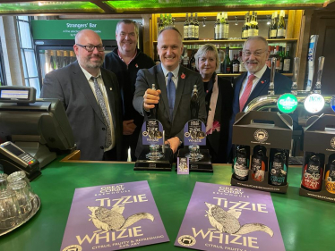 Great Corby Brewhouse in Parliament
